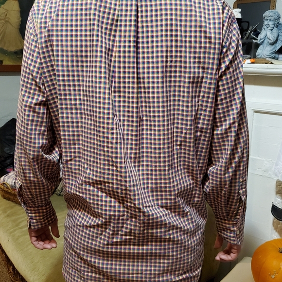 Daniel Cremieux Button Front Shirt Large - Picture 3 of 6